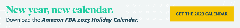 Amazon FBA 2023 Holiday Calendar and Checklist