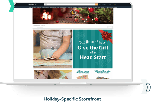 Amazon Seller Guide for Holidays 2021: Amazon Storefront