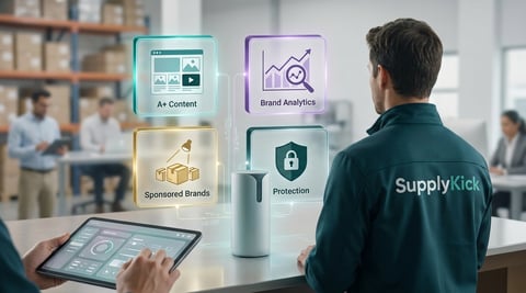 What are the benefits of Amazon brand registry?