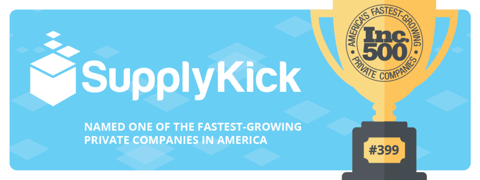 SupplyKick Lands at #399 on 2017 Inc. 500