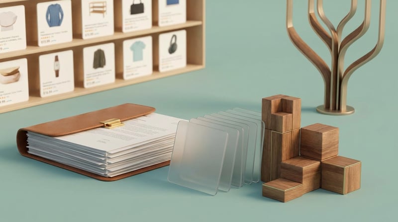 Amazon agency SOW template closing visual showing clear expectations, owned data, and stable growth