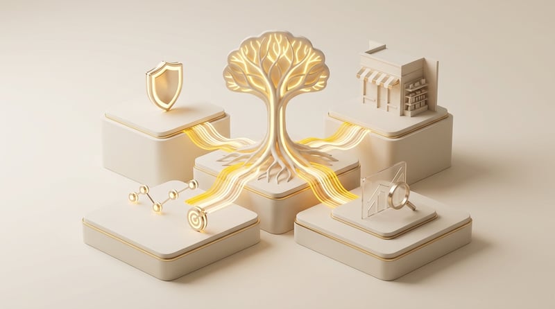 Amazon Brand Registry advertising growth visual linking protected listings, Store pages, and analytics