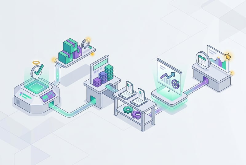Amazon Business for sellers activation workflow with pricing tiers, documents, ads, and performance review