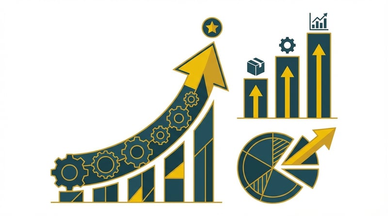 Amazon marketplace success metrics showing category growth momentum and positive performance trends