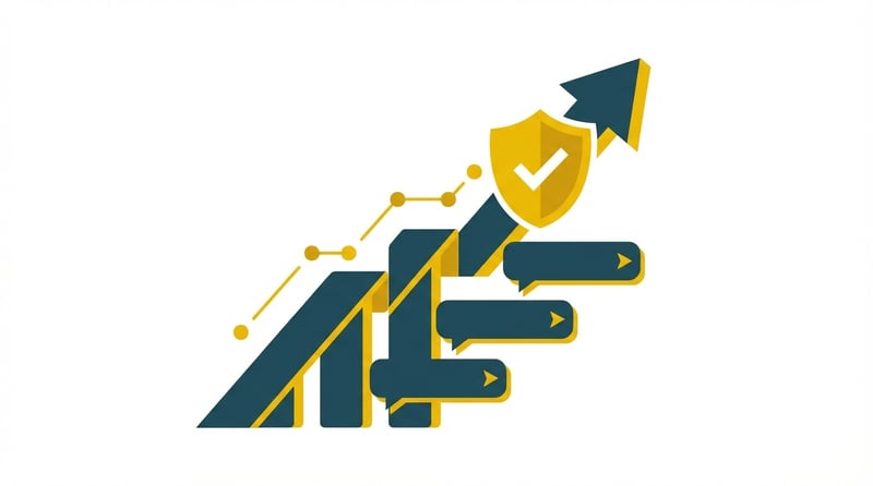 Visual representation of compliant Amazon seller communication success with account protection and growth