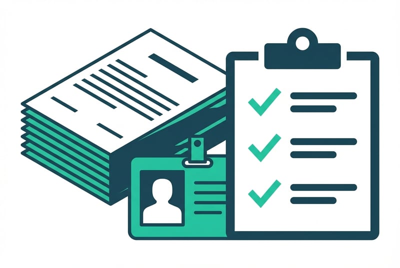 Amazon seller account setup documents and verification checklist for new sellers