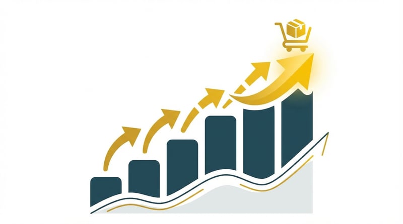 Amazon seller growth success chart showing Prime Day 2026 sales performance and upward revenue trends