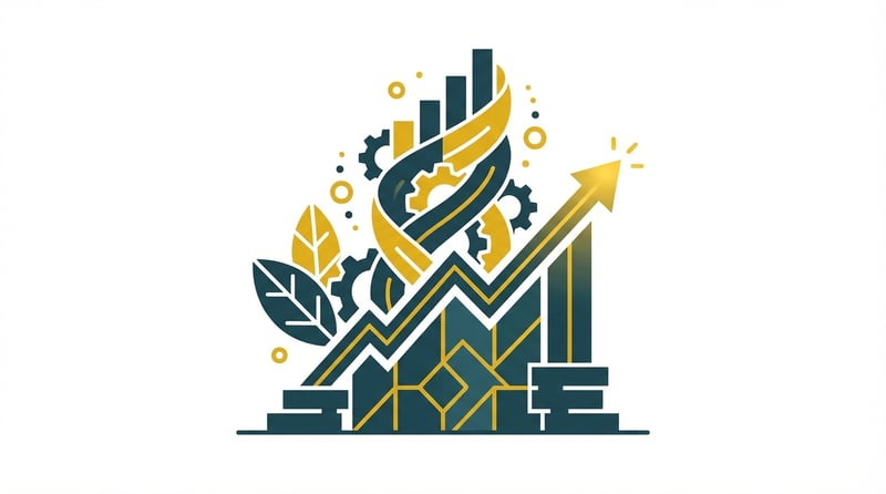 Illustration showing successful MAP policy enforcement with upward growth trajectory and pricing stability