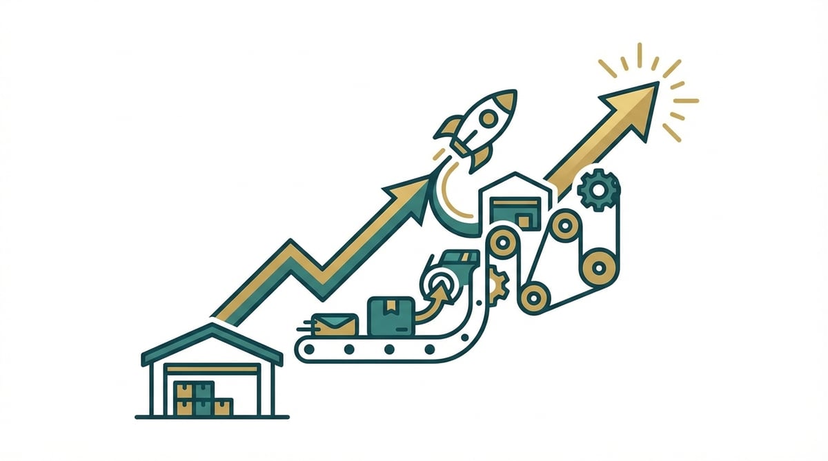 Optimized Amazon FBA inbound logistics success with efficient warehouse operations and growth