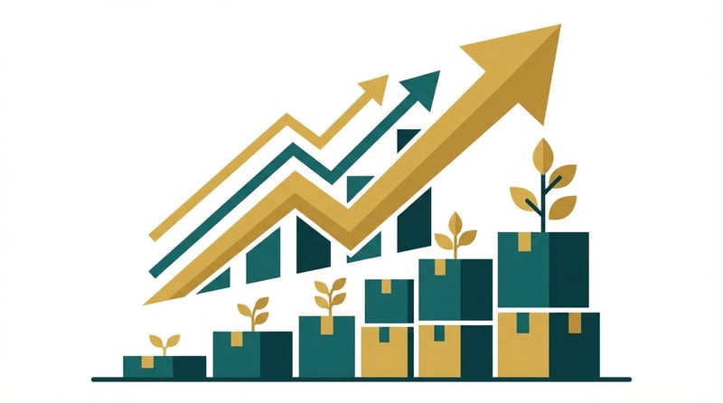 Amazon FBA business growth illustration showing successful inventory management and scaling strategies