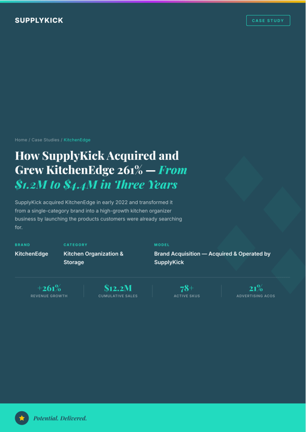 KitchenEdge Case Study Cover