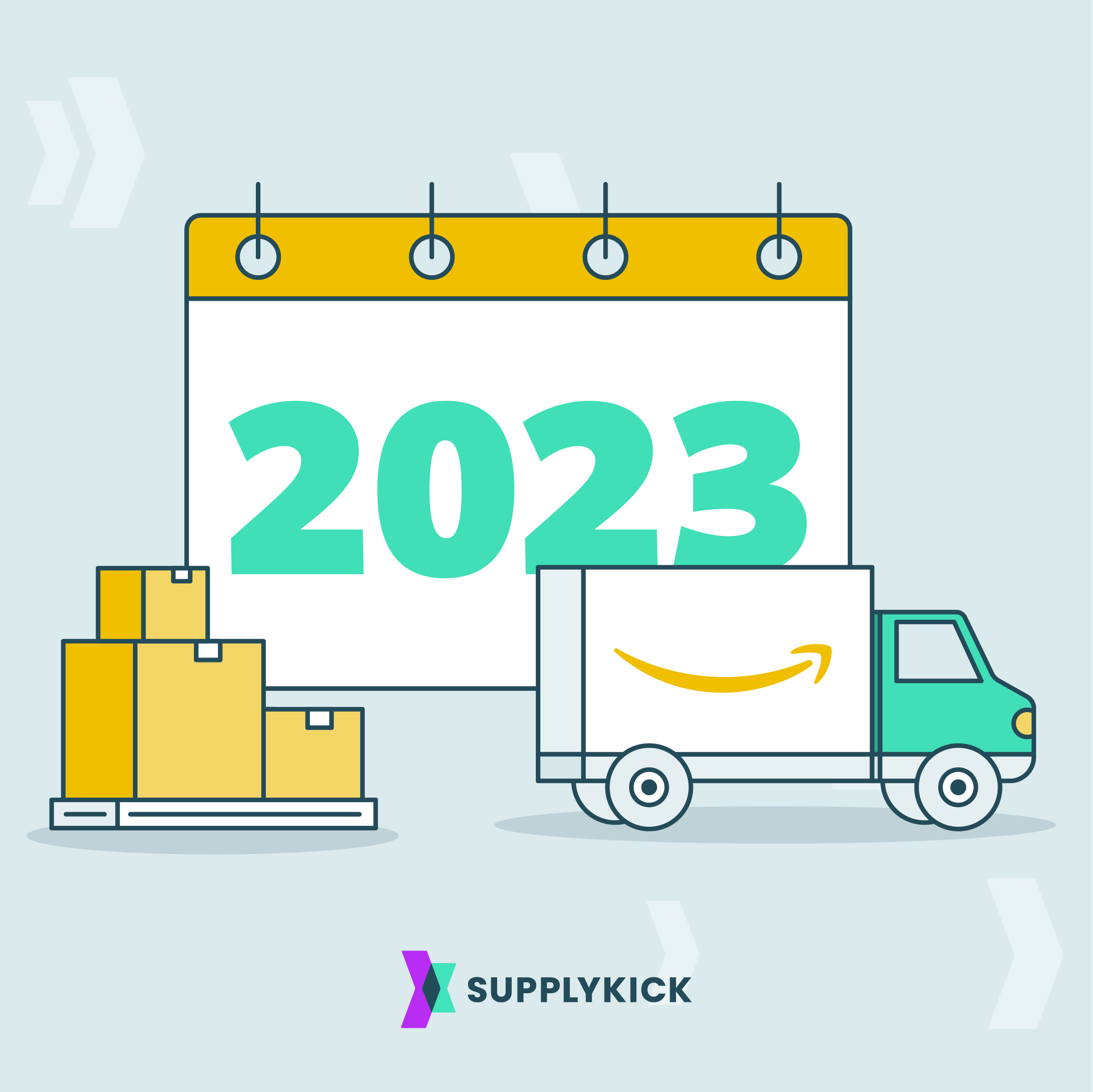 Amazon FBA Seller 2023 Calendar & Sendin Dates SupplyKick