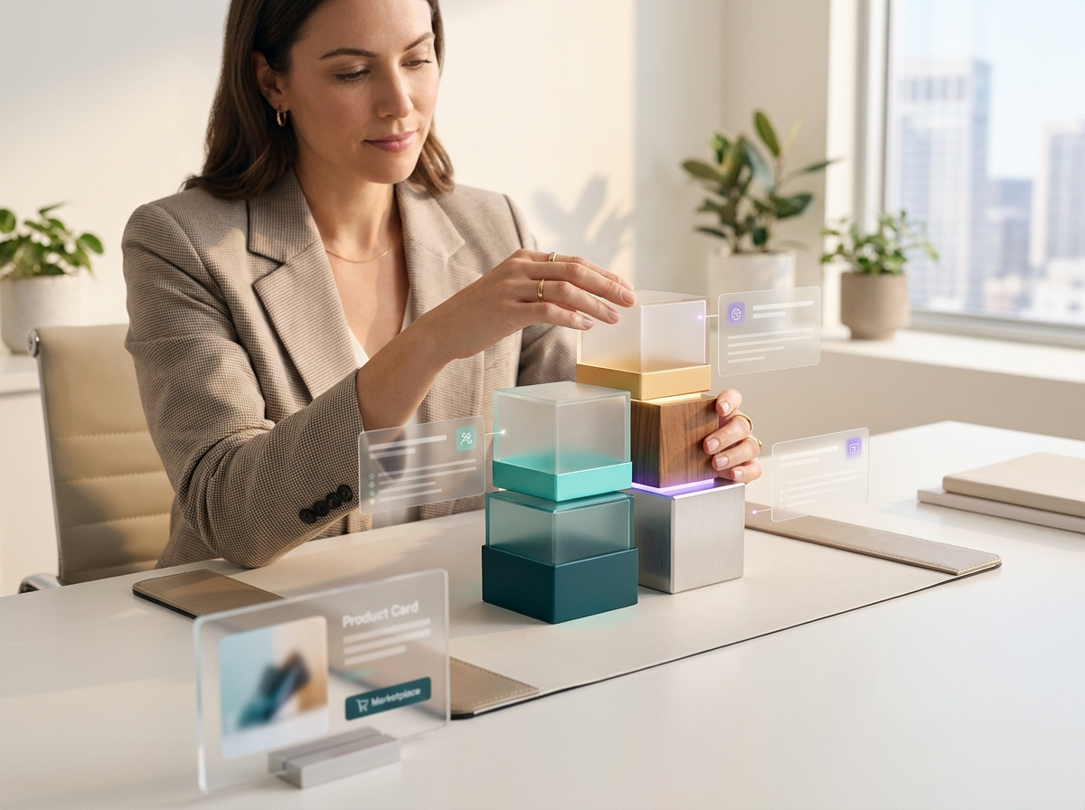 Three brand management building blocks arranged to support a clear customer experience